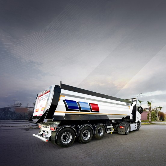 Pool Type Tipper Semi Trailer