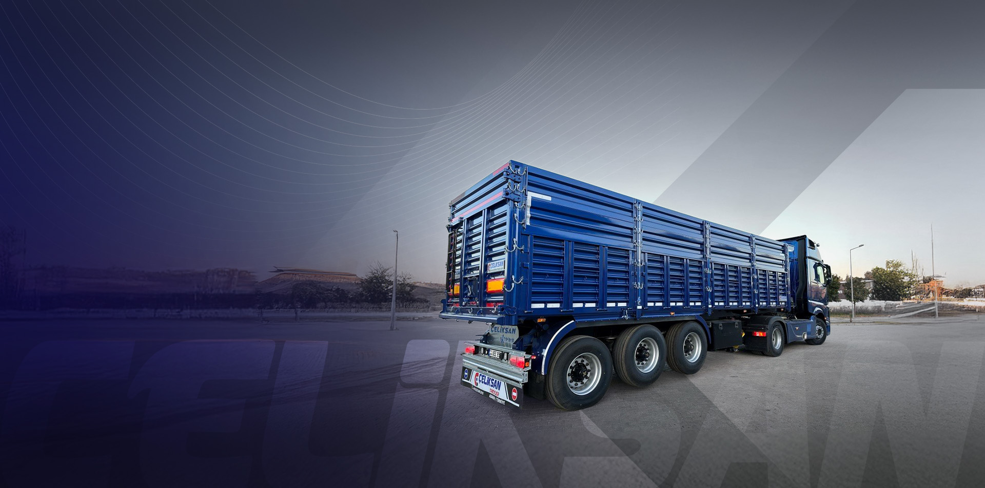 BOX TYPE <br>TIPPER SEMI TRAILER<